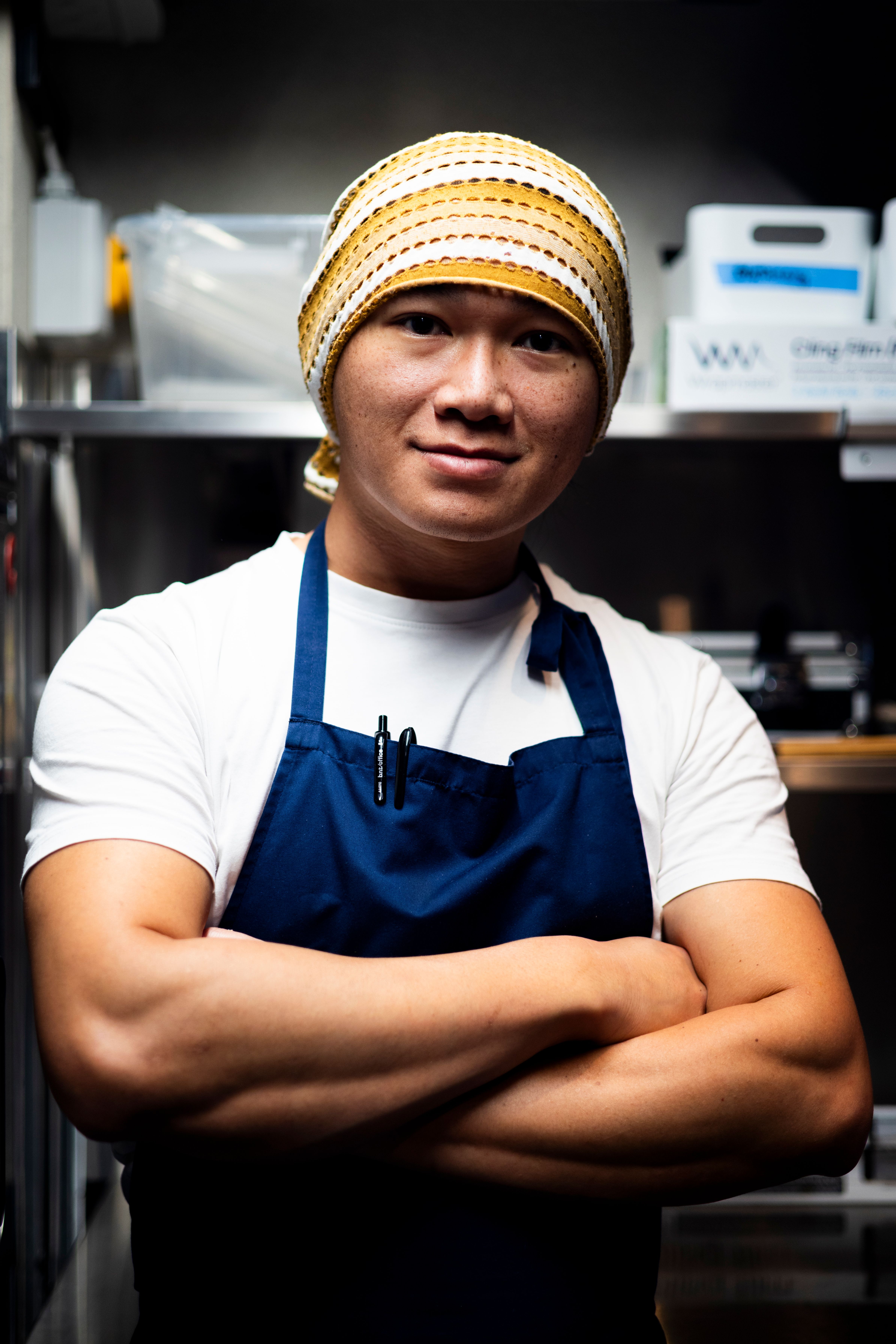 Jie Shen Ang fra Malaysia er kjøkkensjef på Kafe Republik.