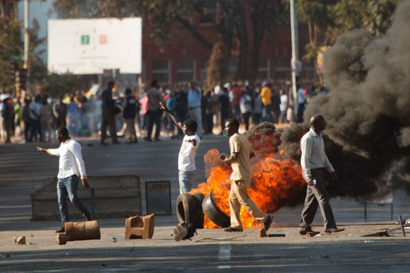 Tre personer drept i valguro i Zimbabwes hovedstad