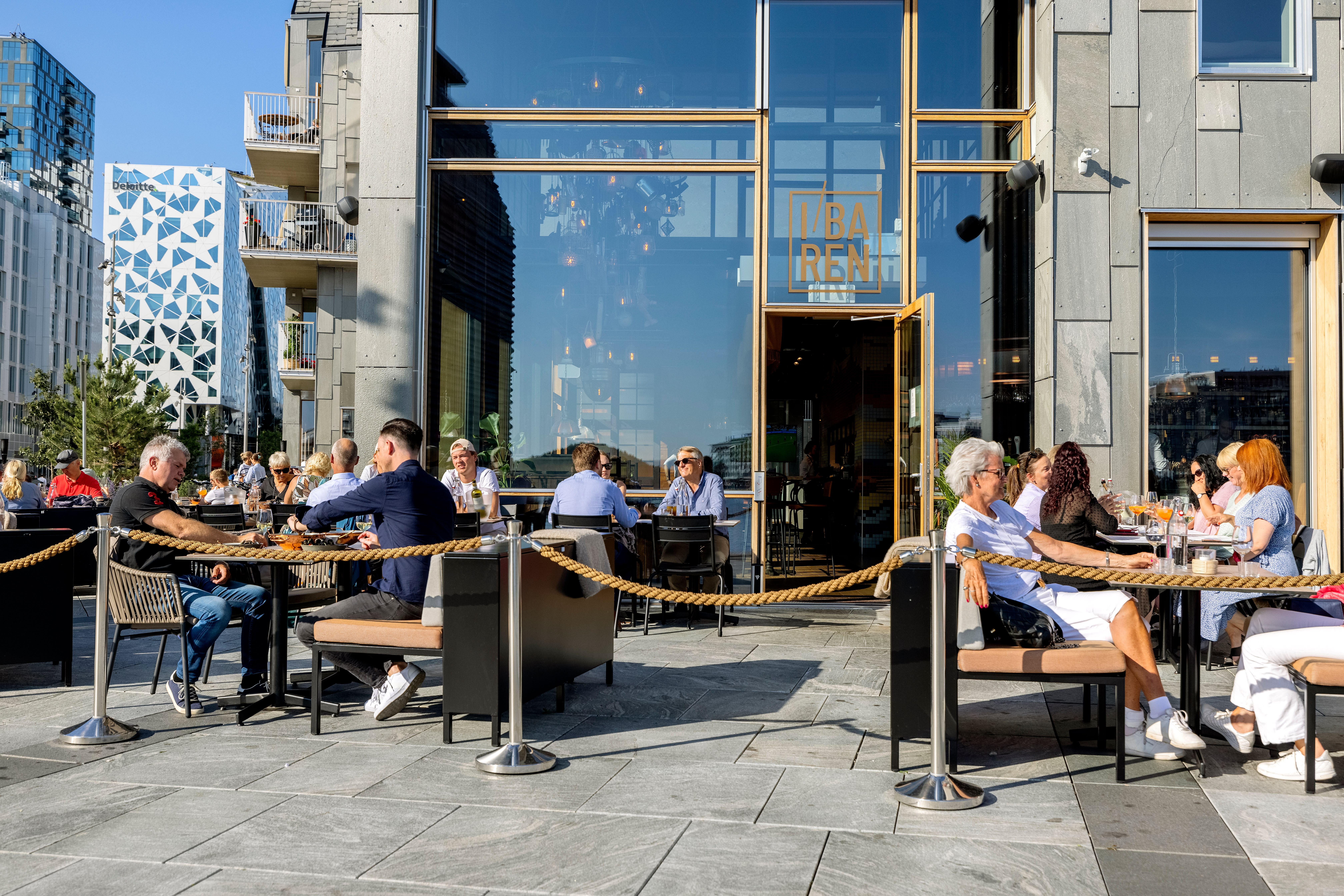 Her kan du fint gå forbi. 