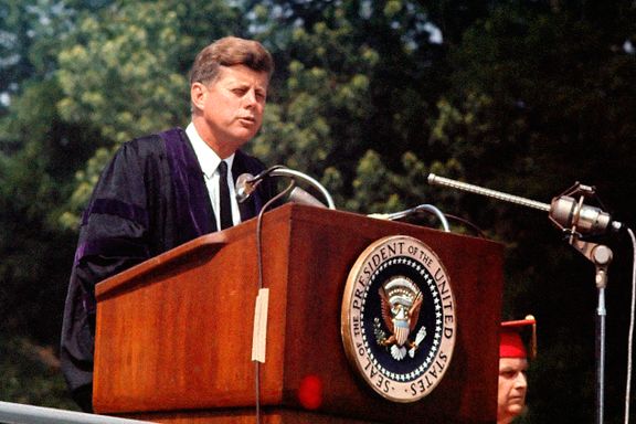 Endret Kennedys historiske tale til eksamen