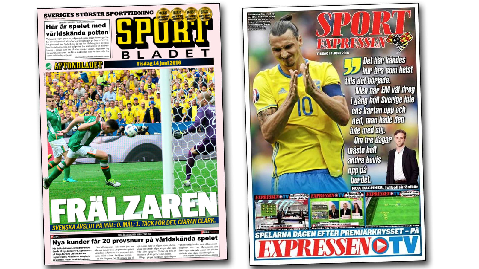 Avisene er nådeløse etter Sveriges svake EM-åpning