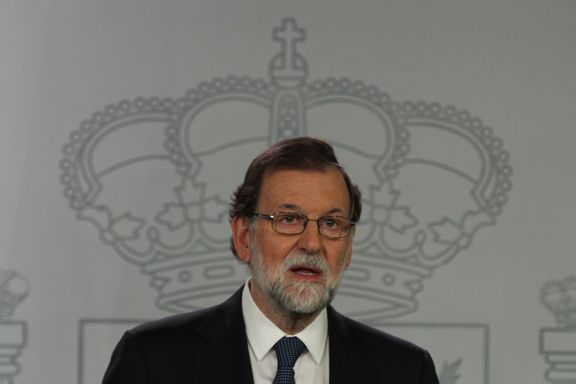 Spanias statsminister vil ikke utelukke å suspendere Catalonias selvstyre