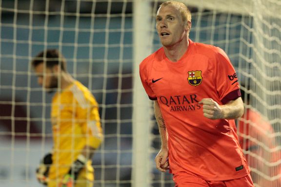 Midtstopper Mathieu reddet Barcelona
