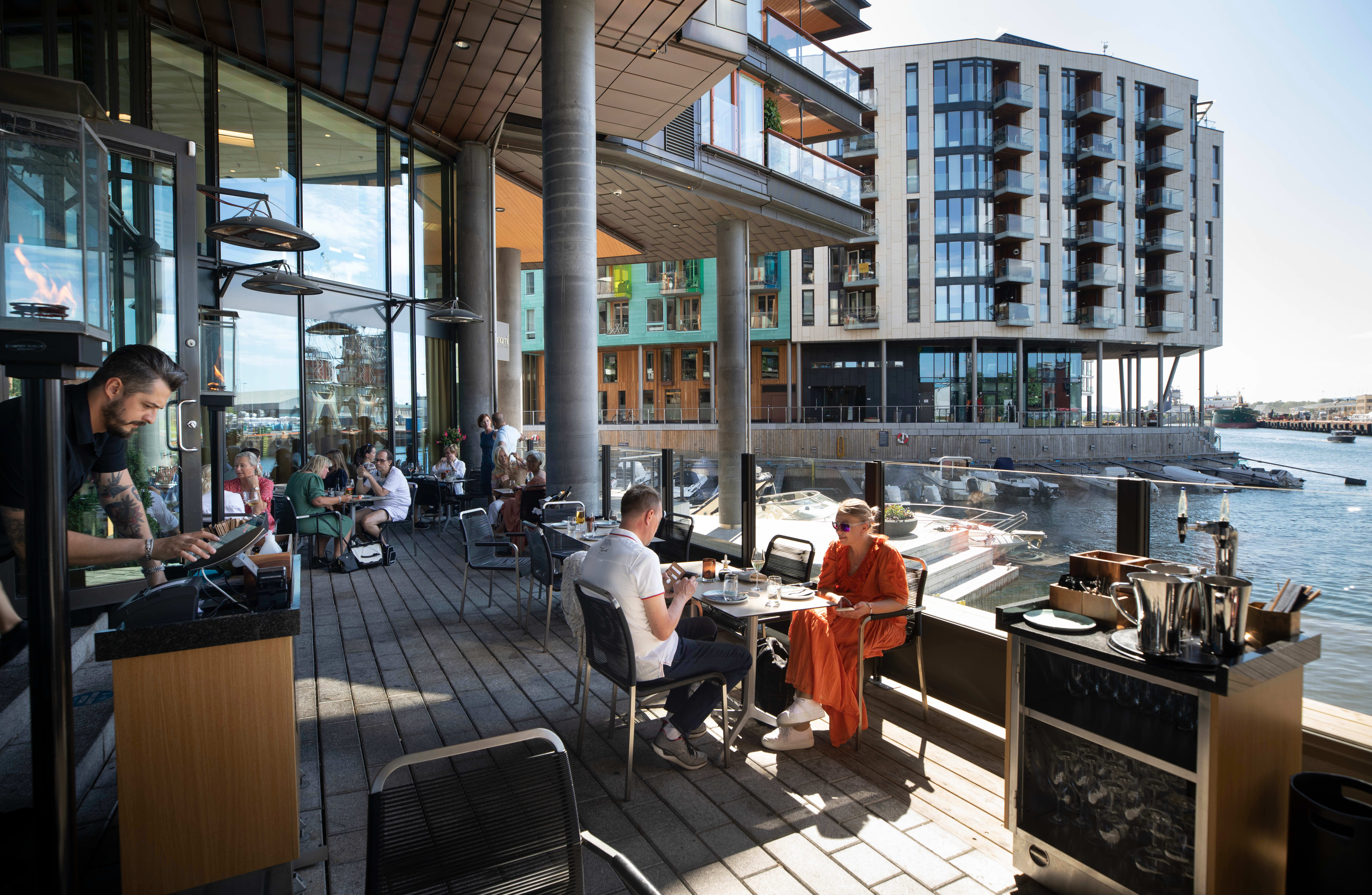 Disse stedene har god mat og uteservering