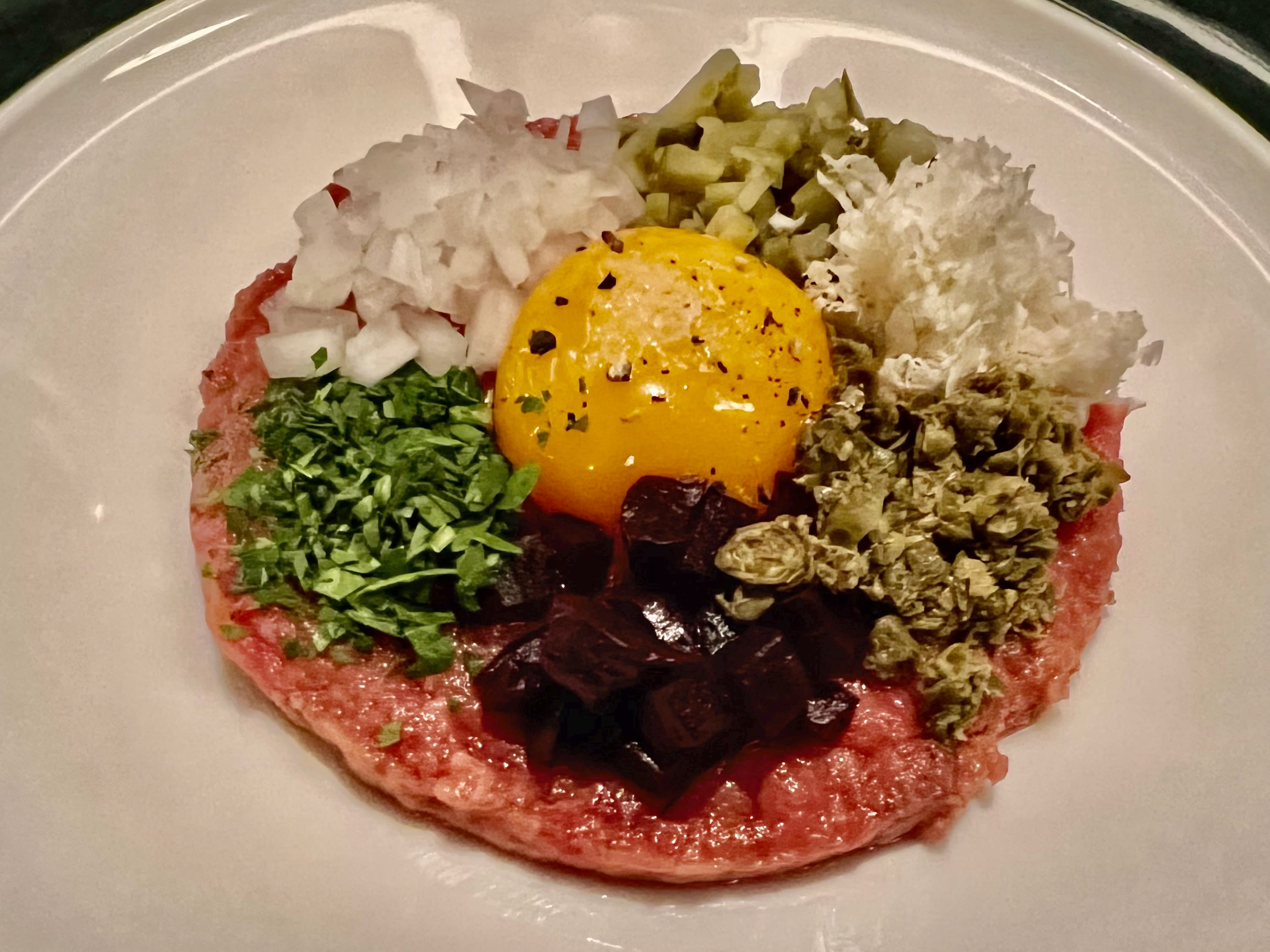 Tartaren ser lekker ut. 