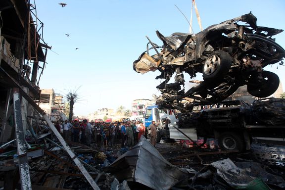 Minst 22 drept av bomber i Bagdad