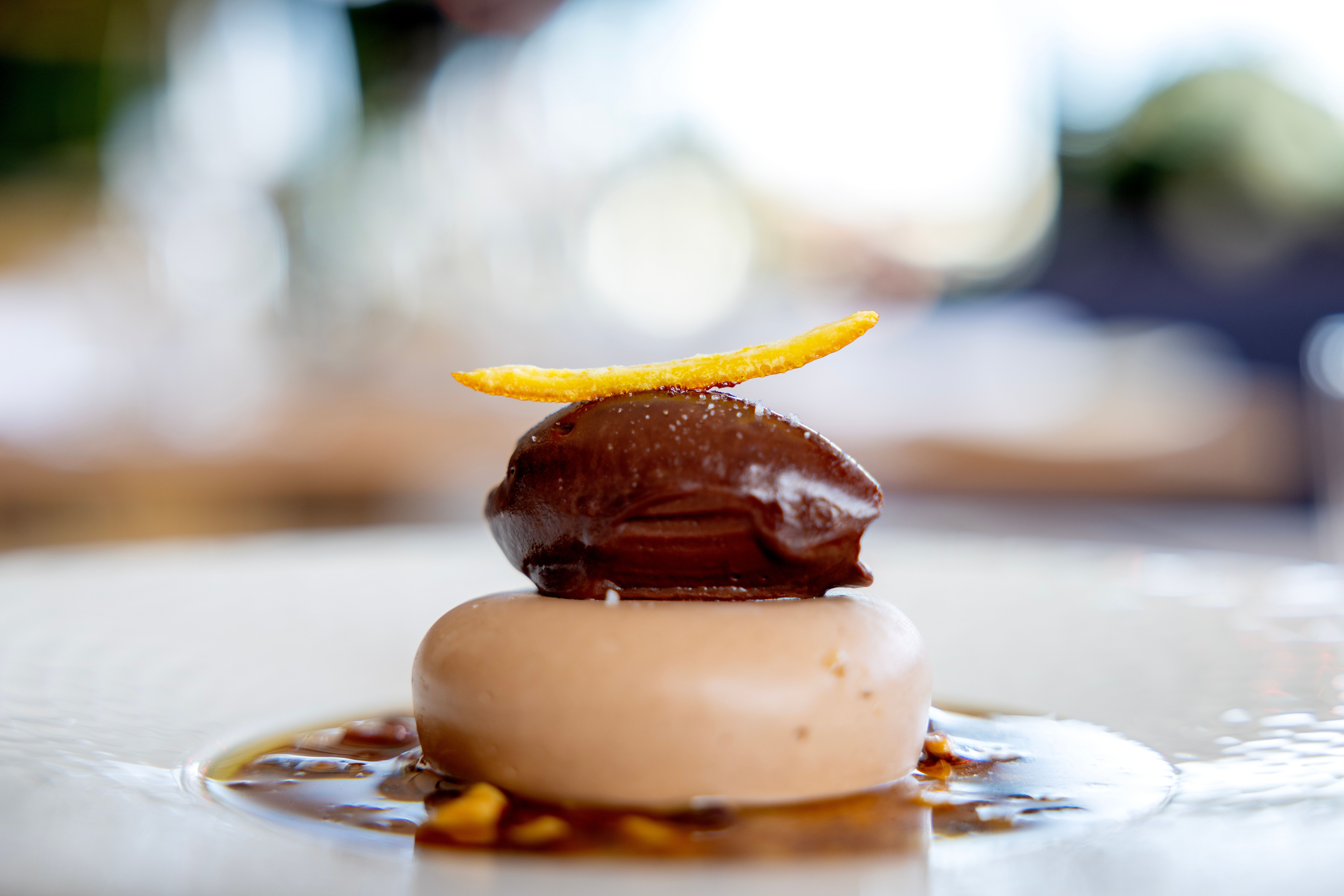Mektig og god dessert.