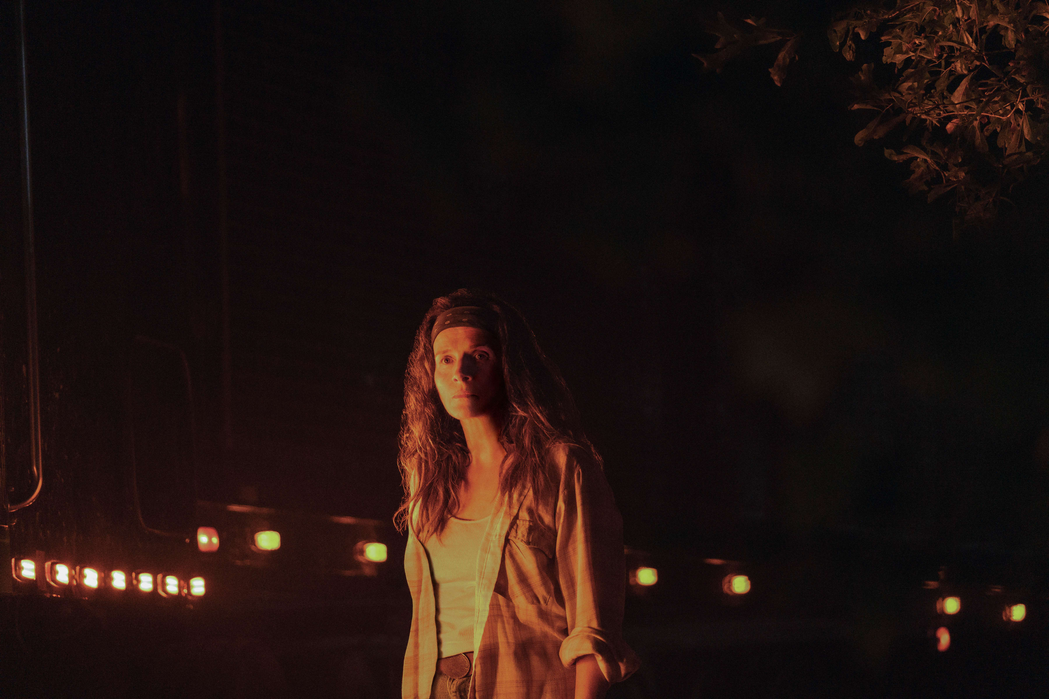 Juliette Binoche som trailersjåfør.