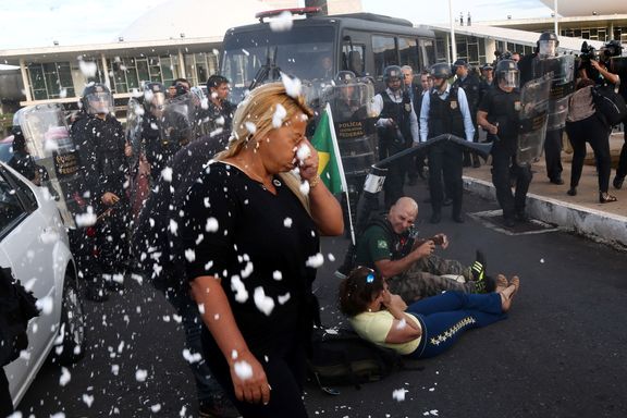Demonstranter stormet Brasils nasjonalforsamling