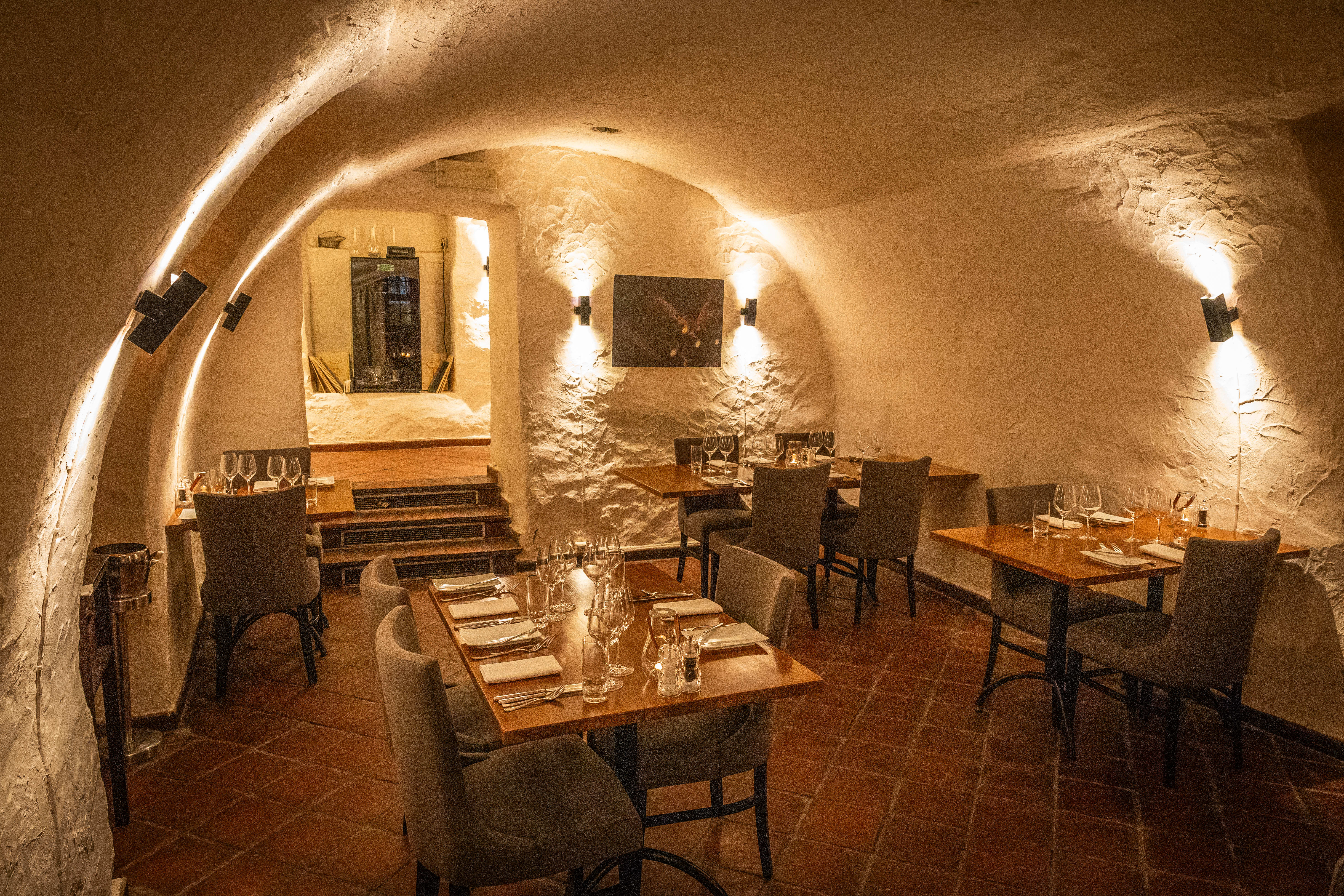 Stemningsfullt nede i dypet. 