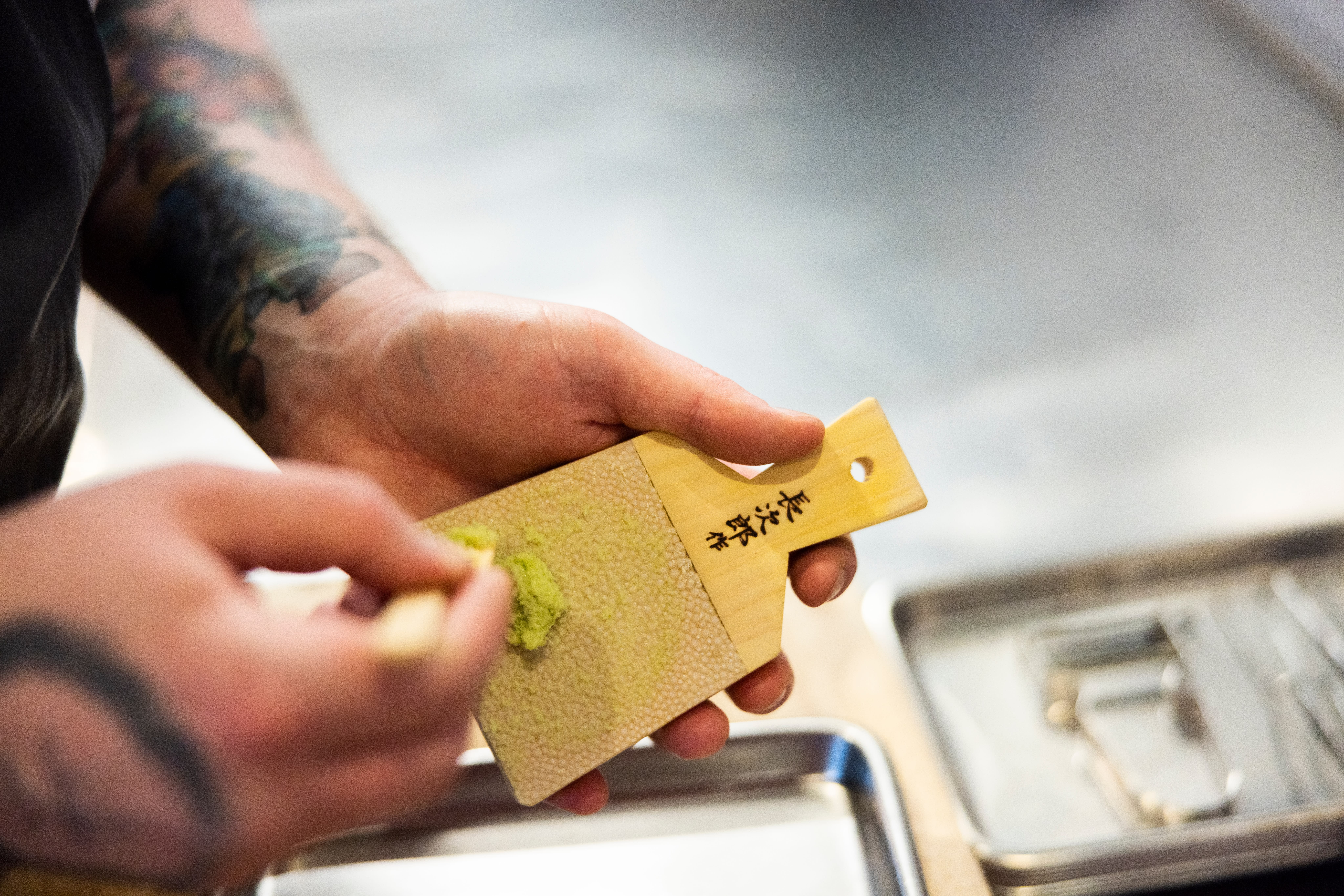 Hedones wasabi kommer ikke ut av en tube. 