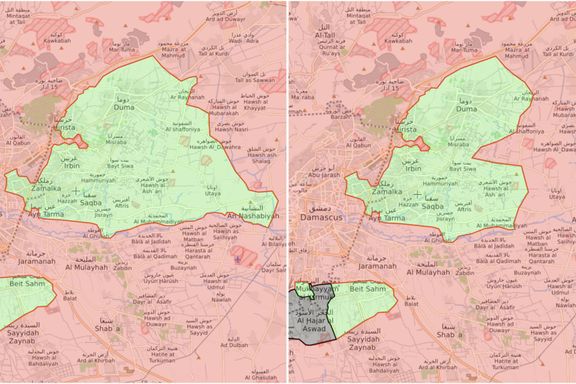 Disse kartene viser Assads taktikk mot opprørerne. Det var slik regimet vant slaget om Aleppo.