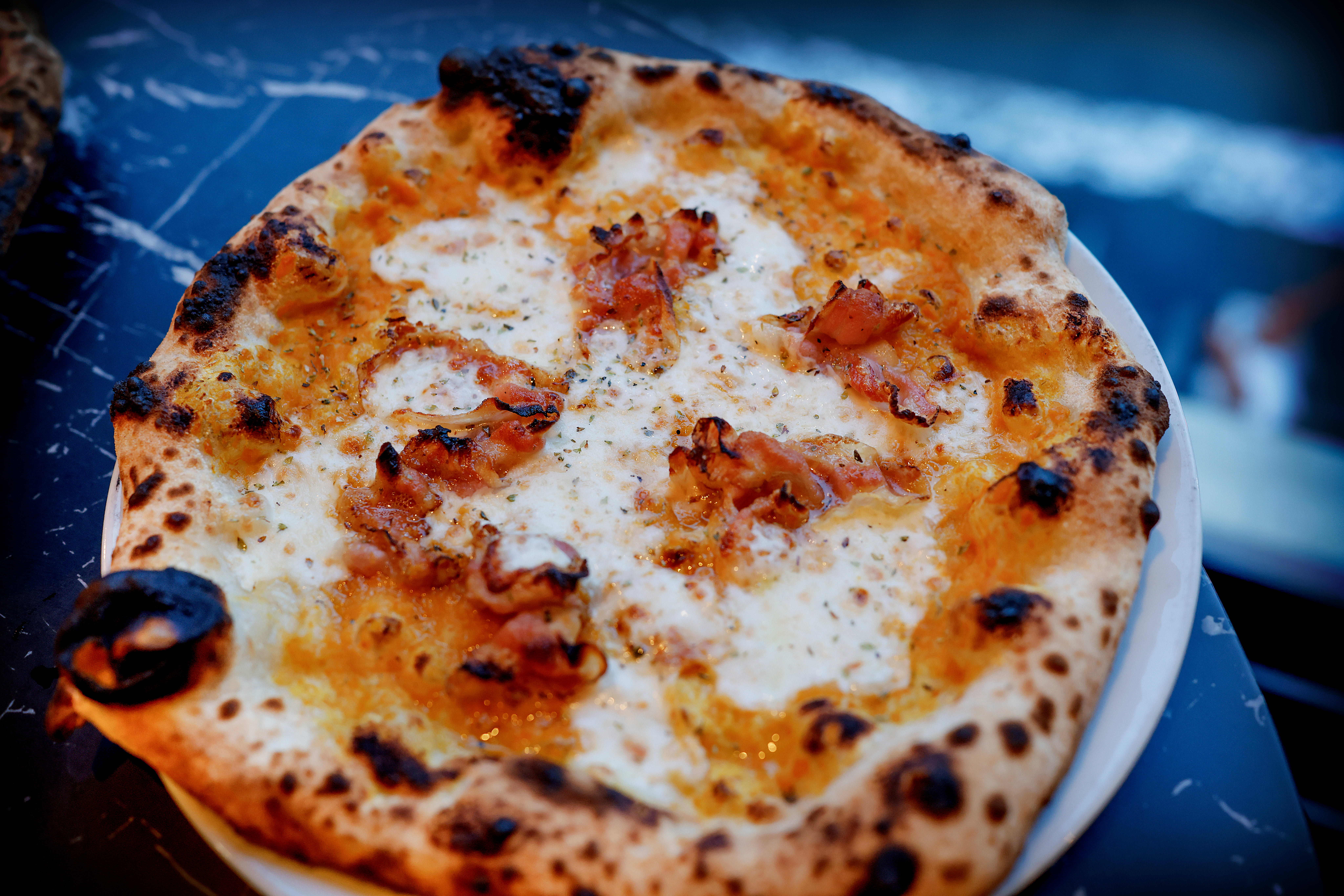 Kveldens pizzavinner er Nostrana med gresskar. 