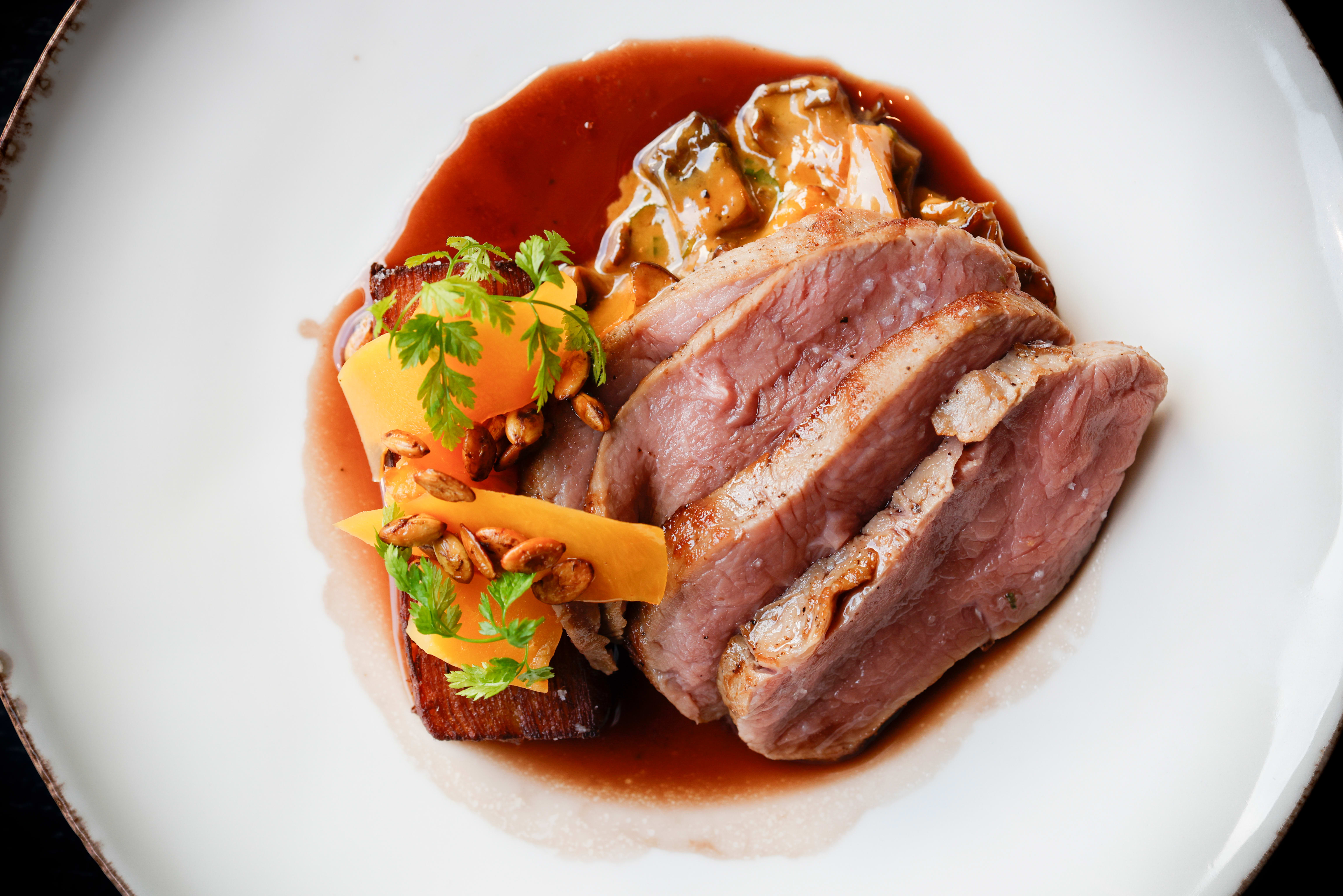 Ytrefilet av kalv smaker nydelig. 