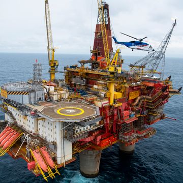 Gransker gasslekkasje på oljefelt i Nordsjøen