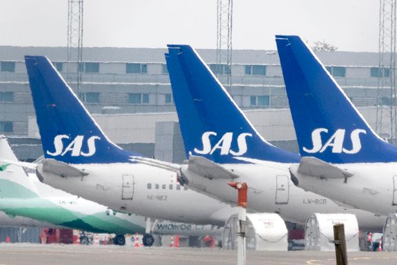 Over 100.000 passasjerer vil bli rammet av SAS-kanselleringer mandag og tirsdag 