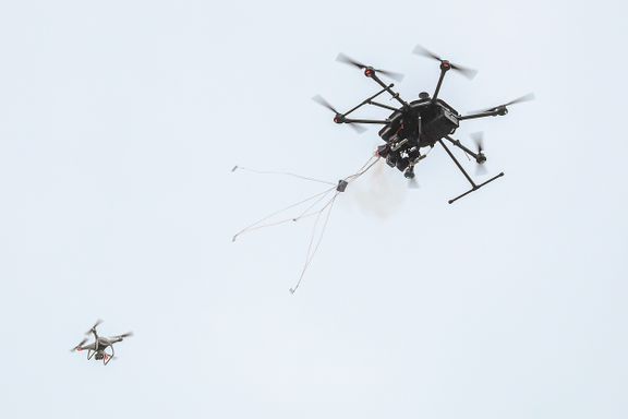 Politiets drone var sjanseløs mot dronejegeren