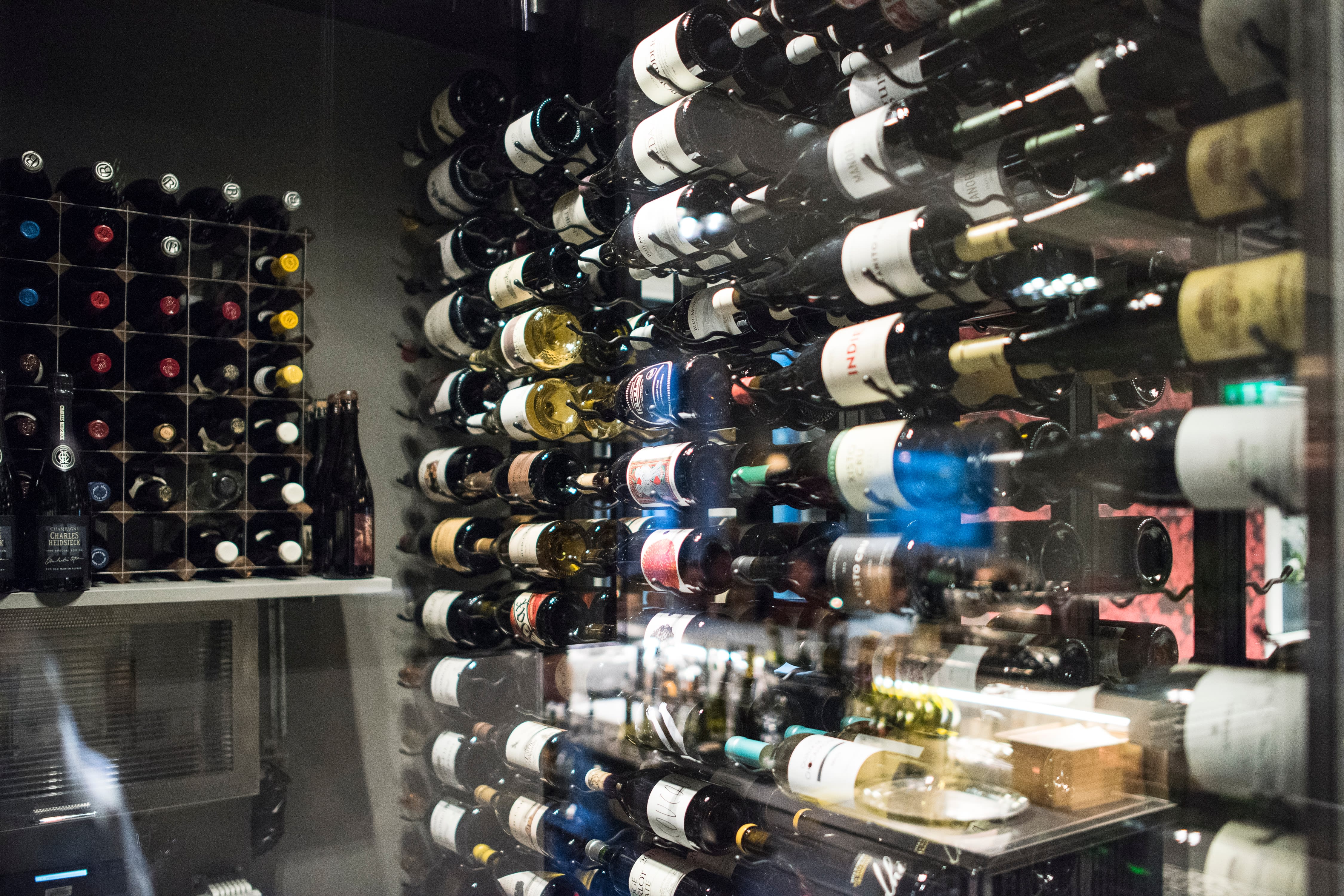 Vintage Kitchen har mye bra vin fra hele verden. 