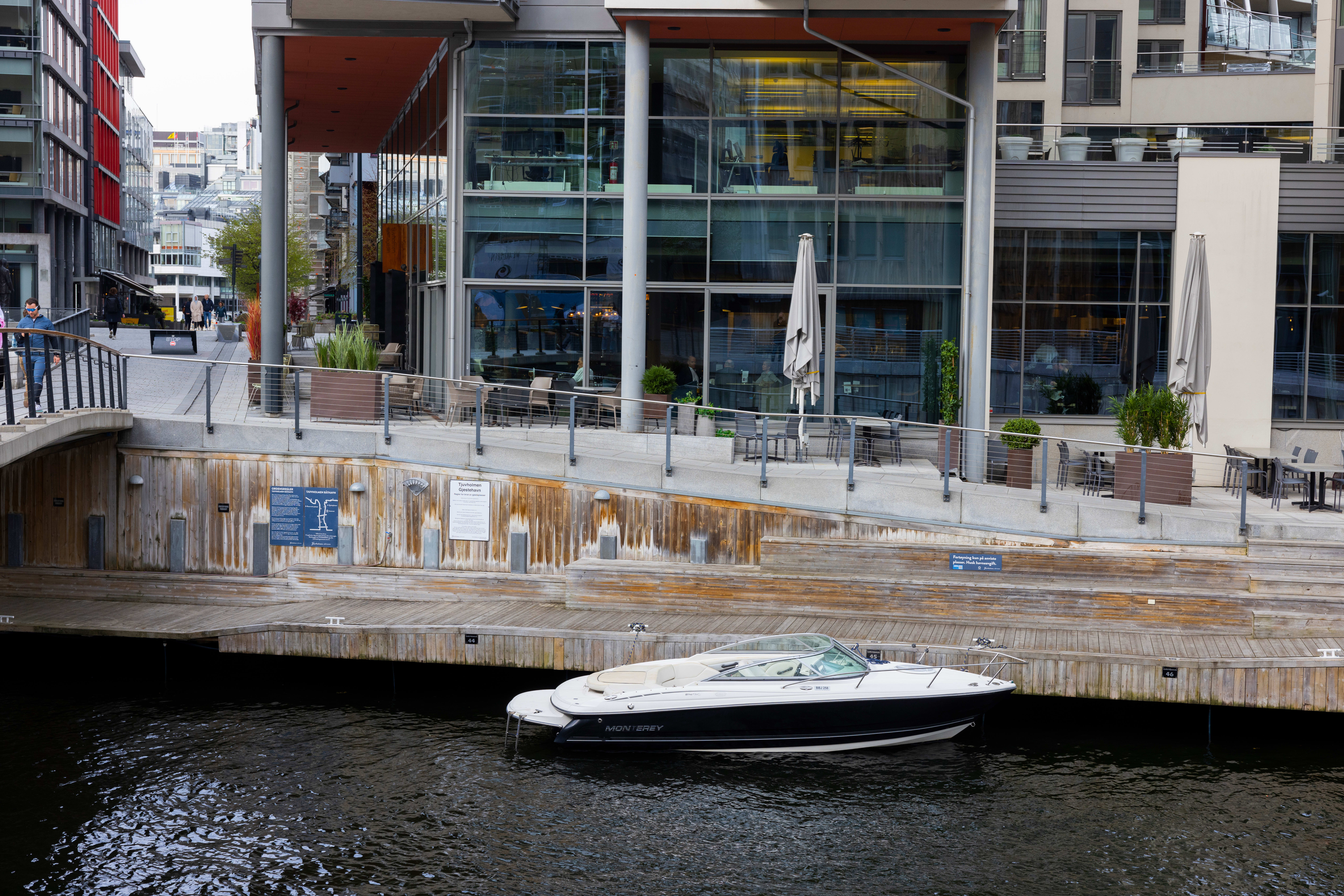 Her blir det fort fullt når varmen kommer.