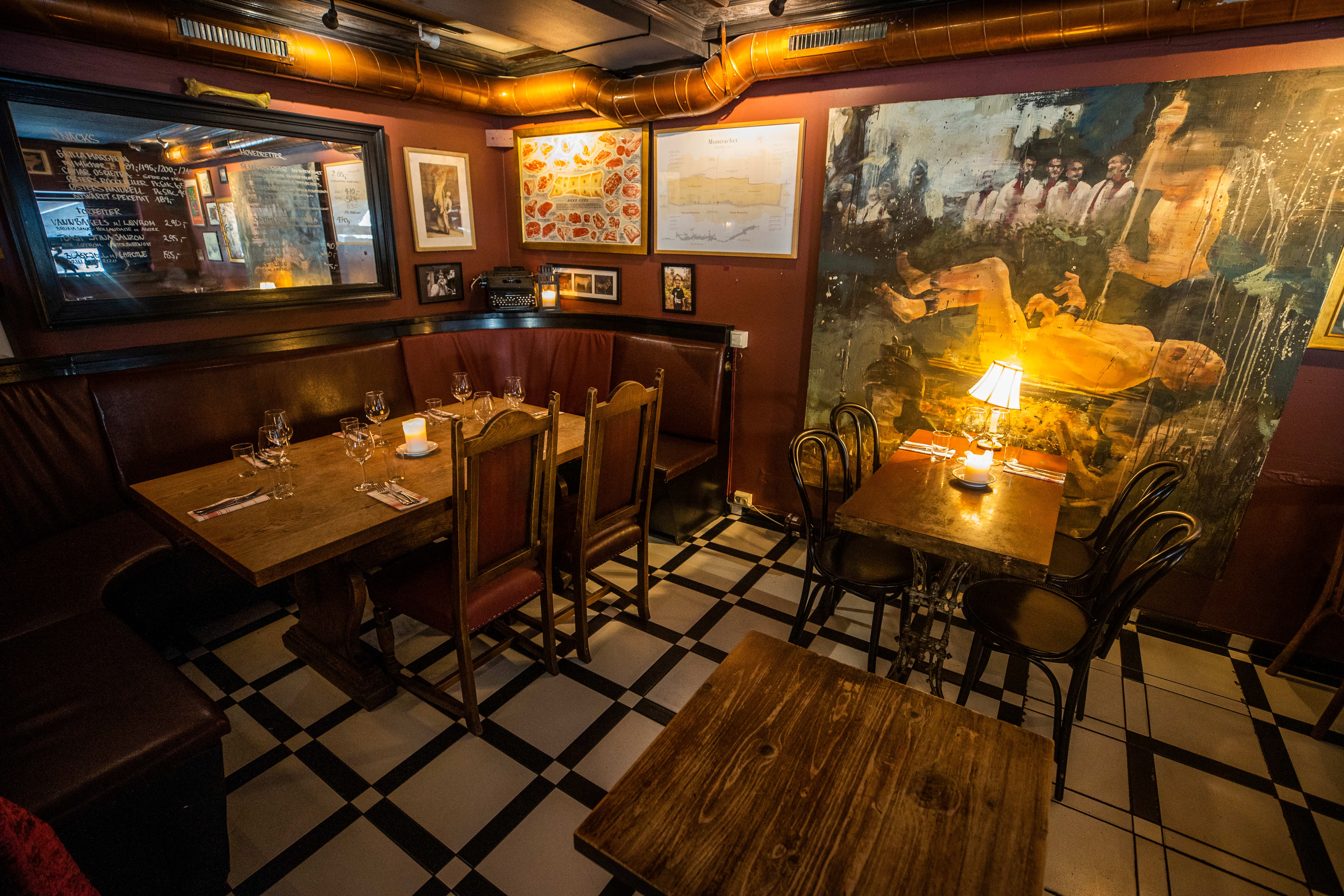 St. Lars er også helgen for komikere, og det krever kanskje en dose humor om dette maleriet ikke skal ødelegge appetitten.