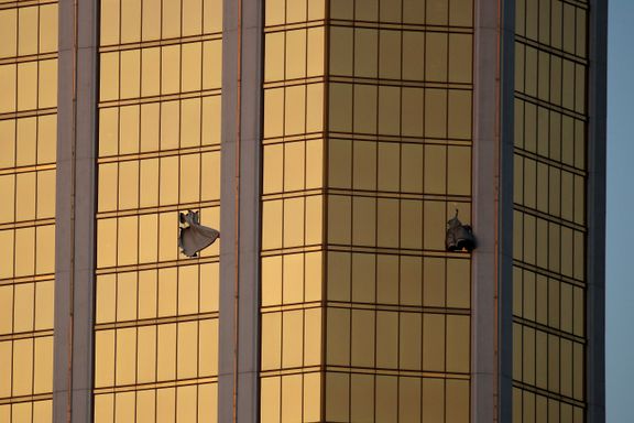 Las Vegas-drapsmannen fikk skyte uhindret i ni minutter