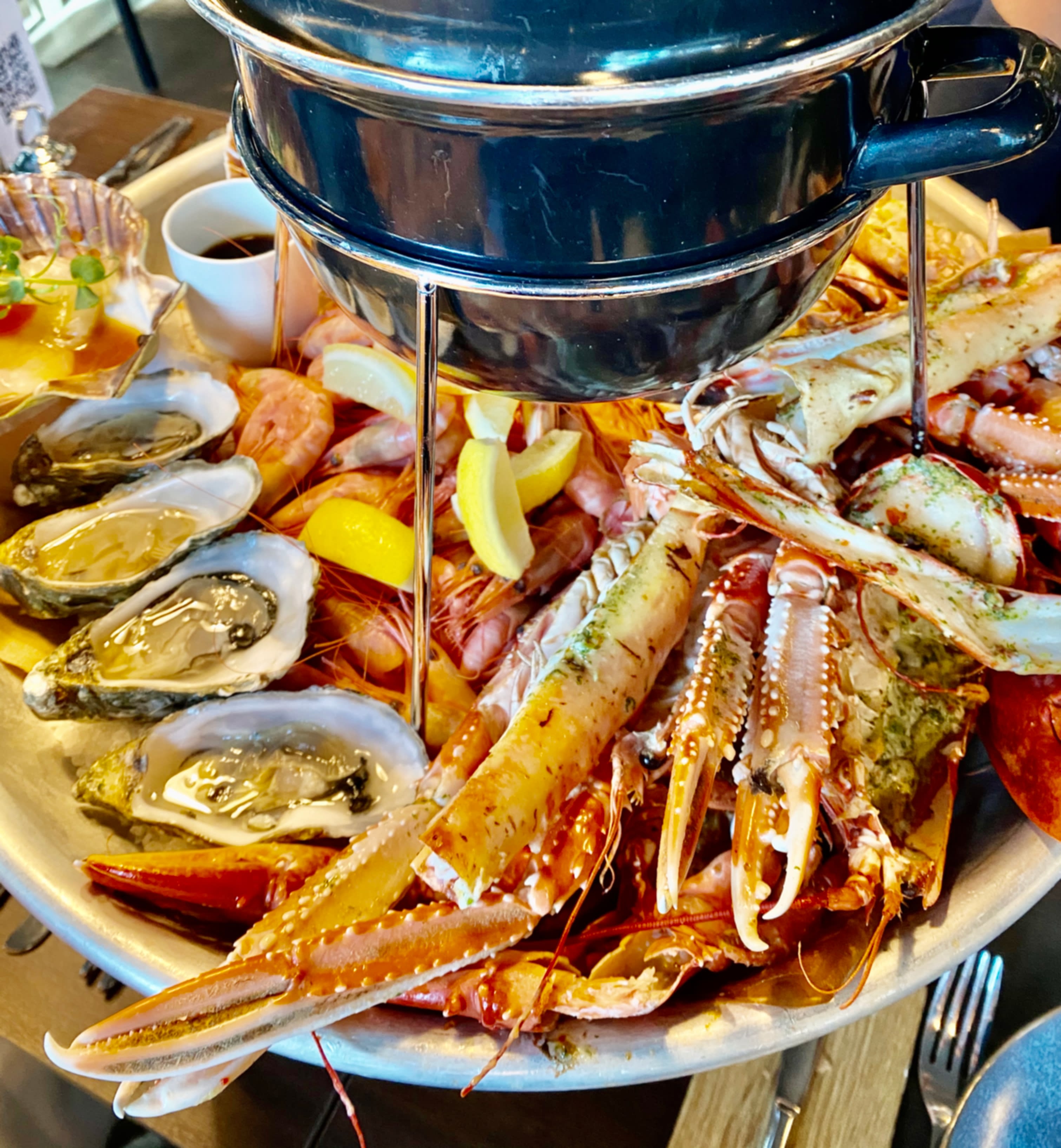 Meget smakfulle skalldyr. 