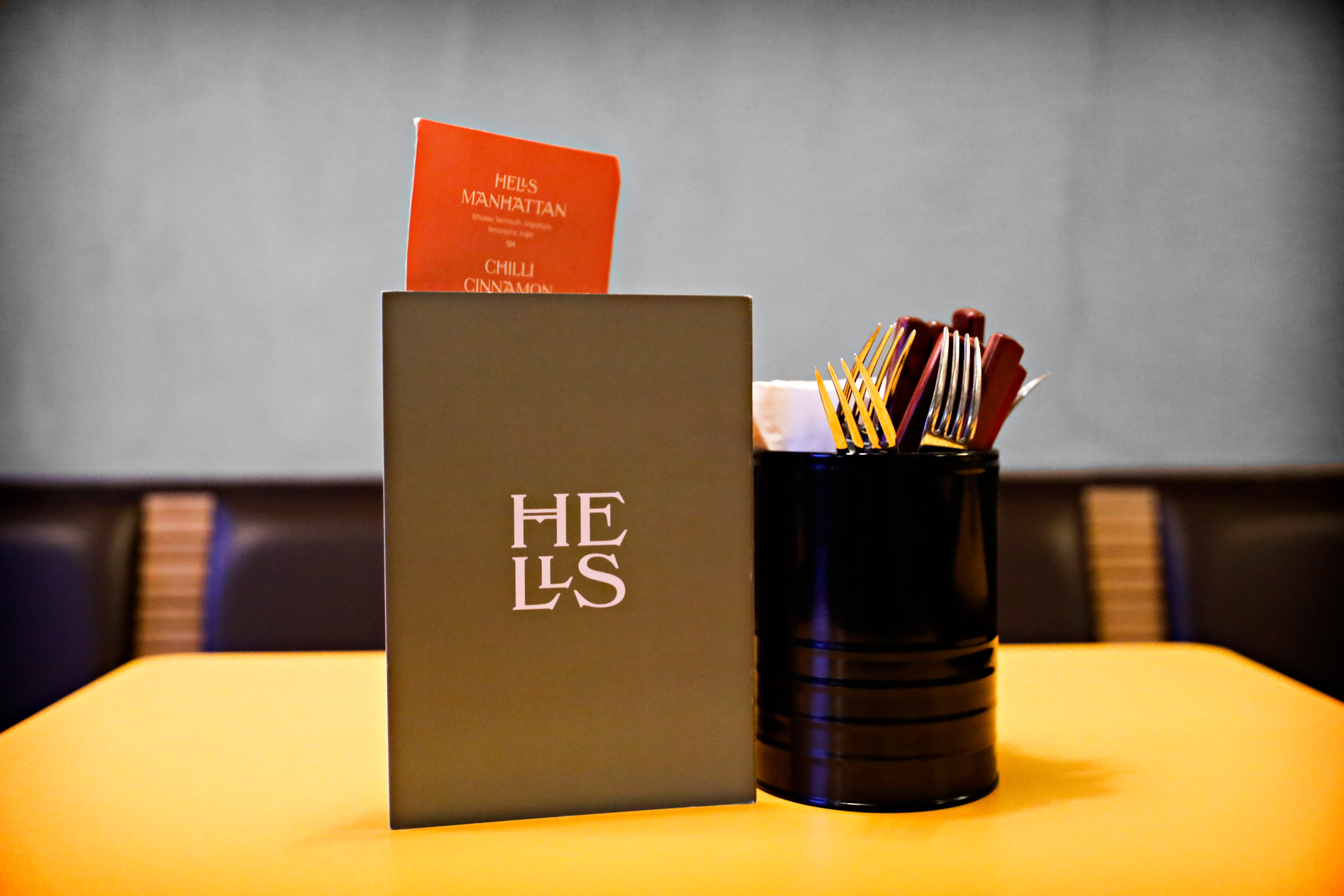 Man gjør det enkelt på Hells Kitchen.