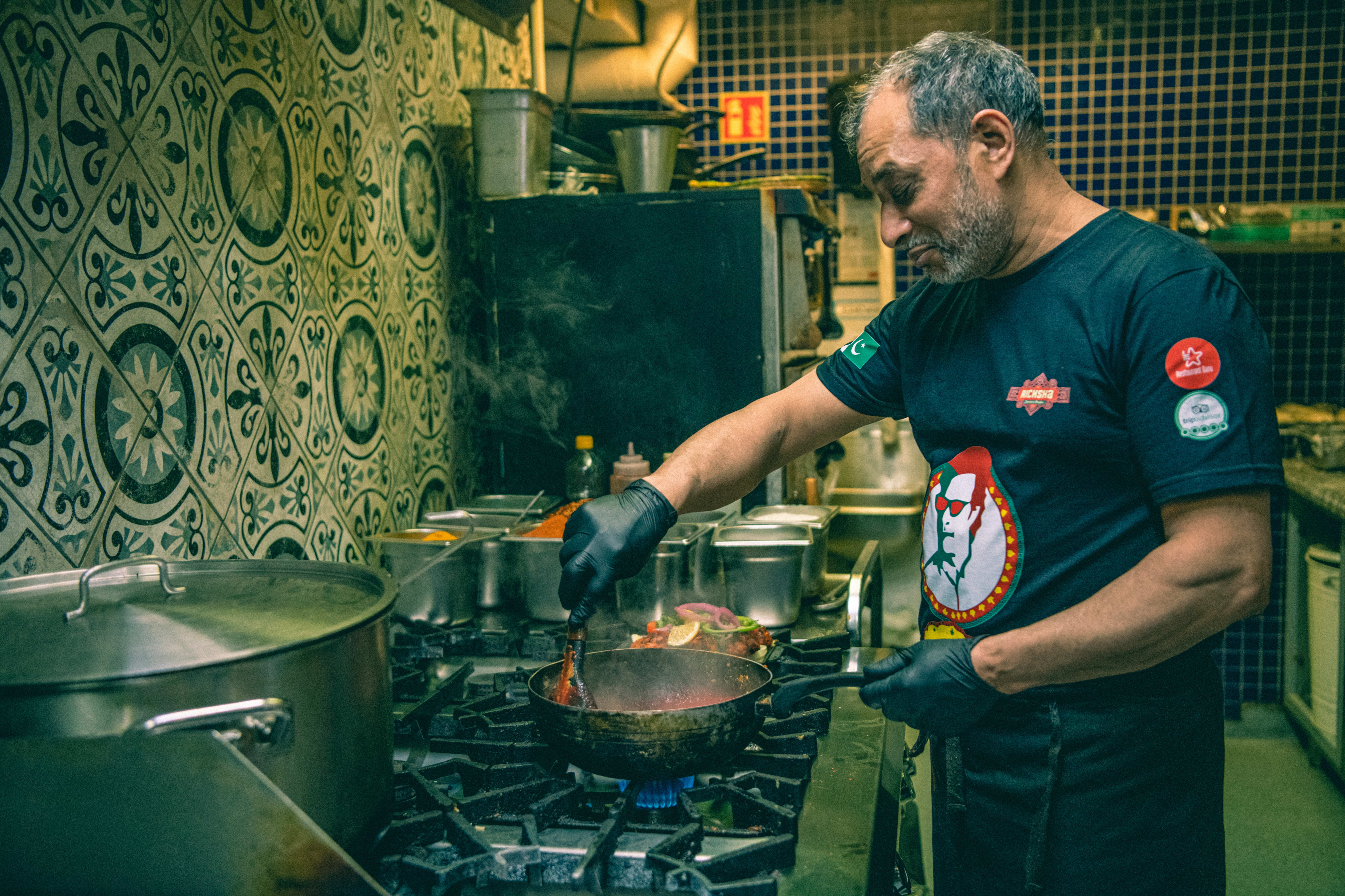 Bra jobb fra kjøkkenet.