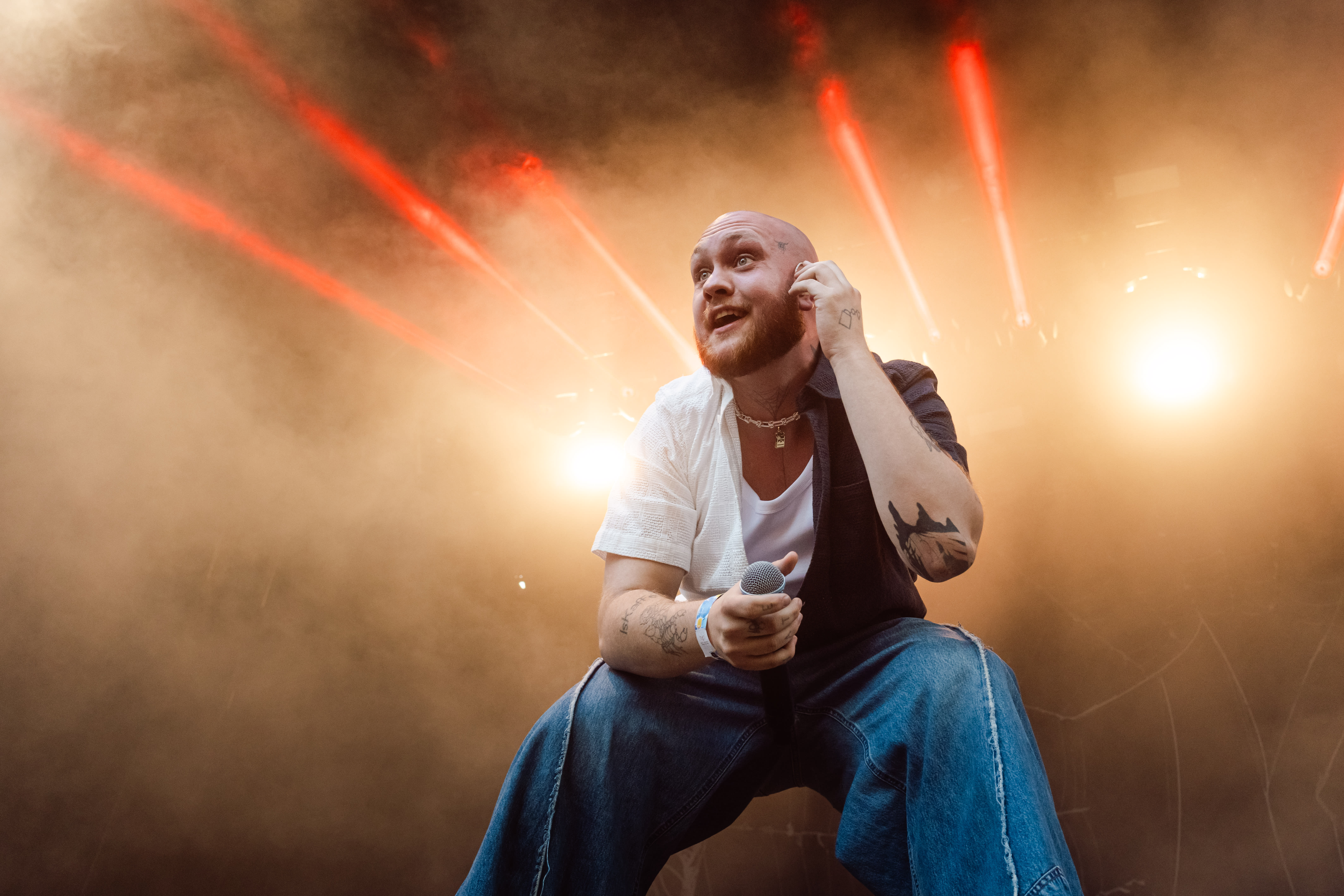 Tyr Markus Røe på Piknik i parken i sommer.