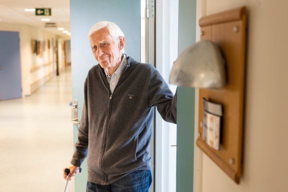 Carl Dunker (90) er en av stadig færre eldre som får plass på sykehjem 