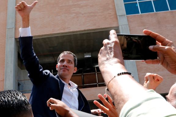 Juan Guaidó tilbake i Venezuela