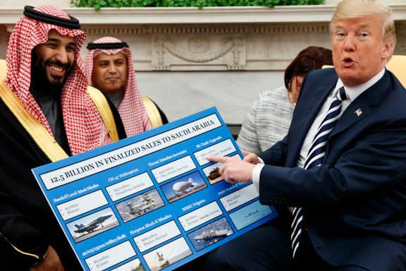  Trump: Khashoggi-drapet endrer ikke USAs forhold til Saudi-Arabia 