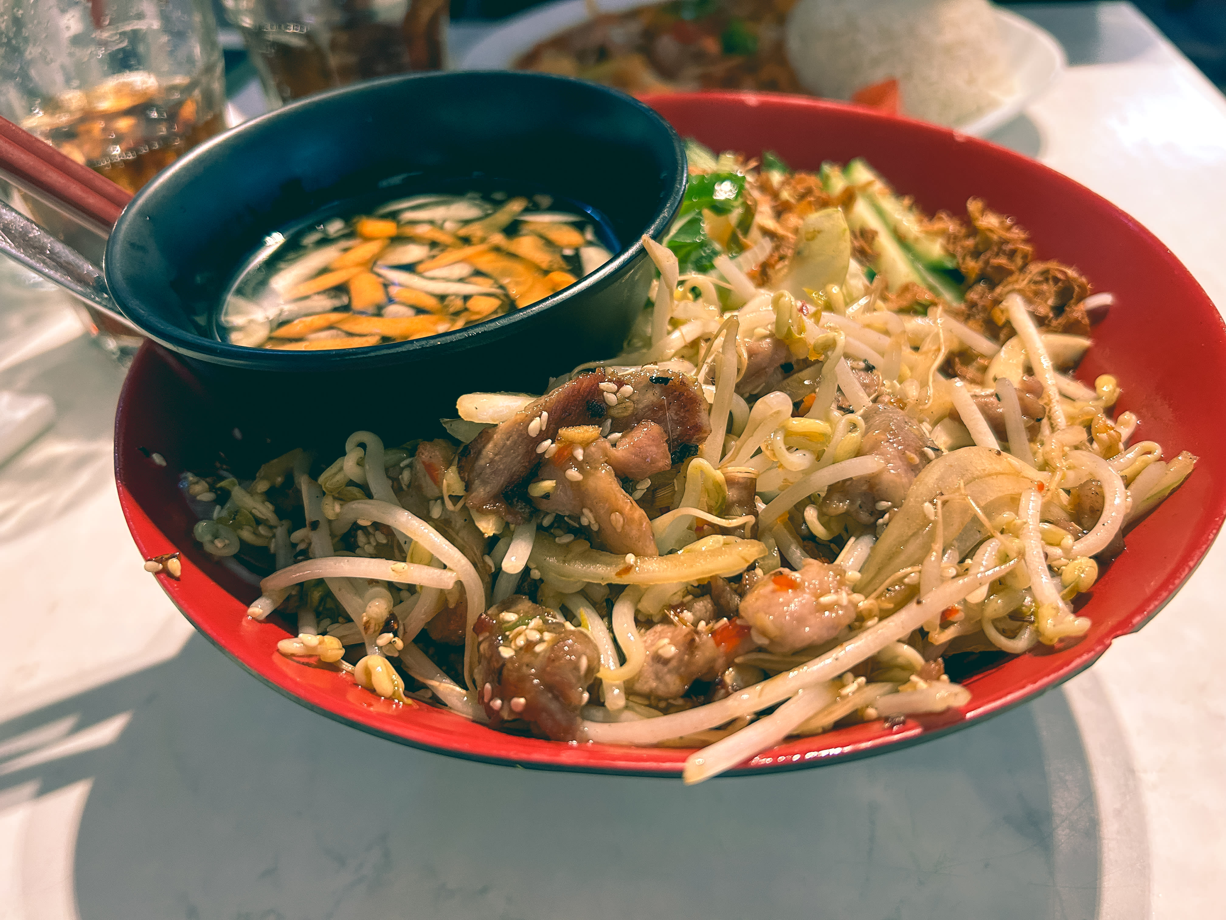 Woken med sesam så bra ut, men leverte ikke bra nok på smakene. 