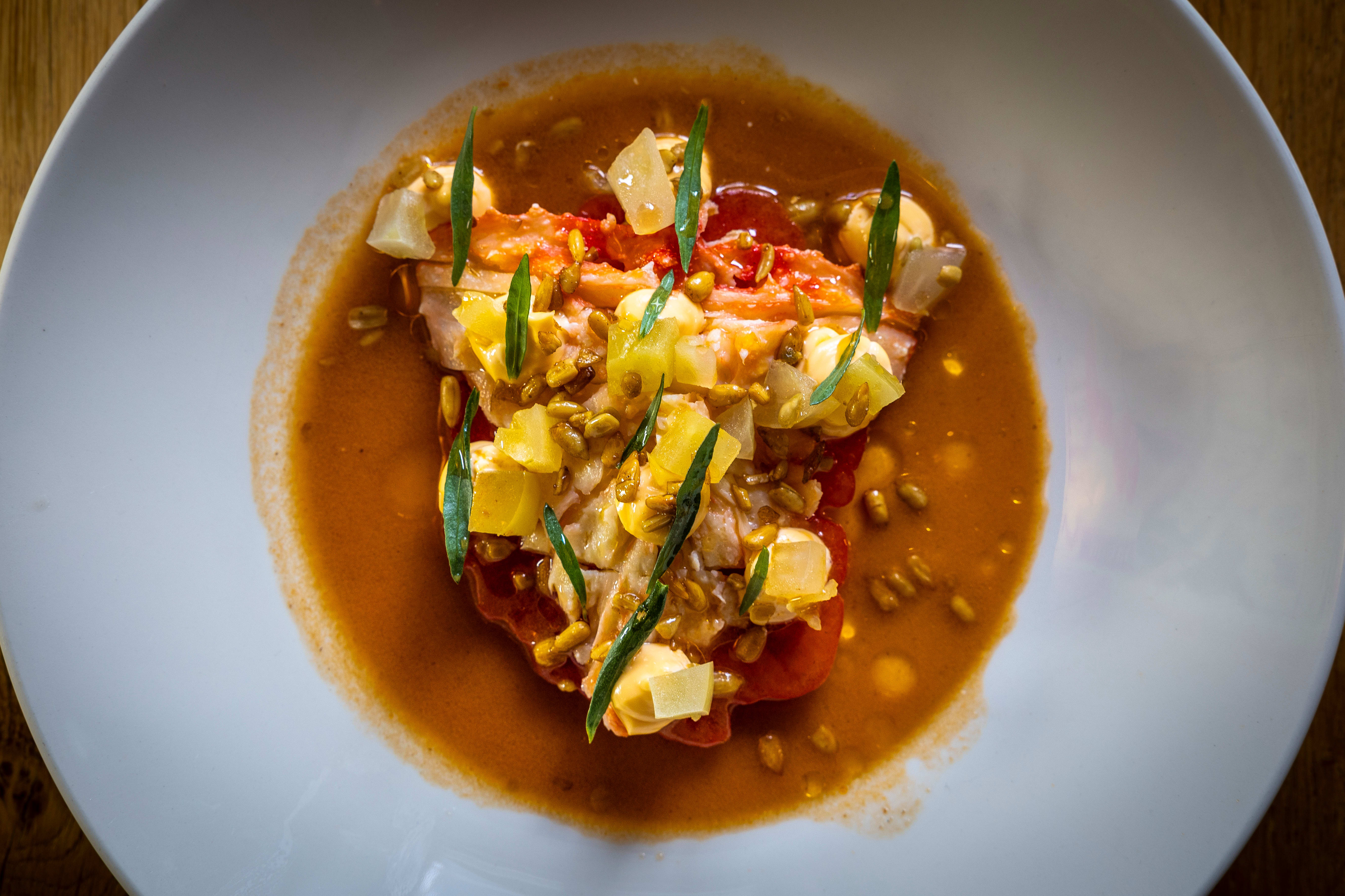 Kongekrabbe ditt og kongekrabbe datt.