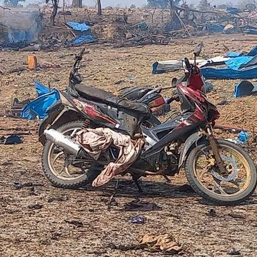 Flyangrep mot landsby i Myanmar krevde minst 130 liv - skolebarn blant ofrene