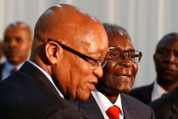 Sør-Afrikas president: Mugabe satt i husarrest  