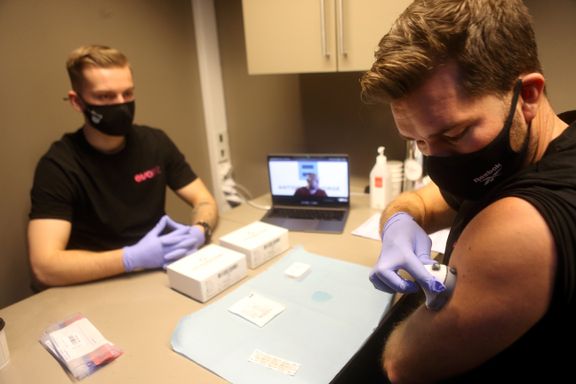 Første gang i Norge virtuelt: Tar dopingprøve av seg selv