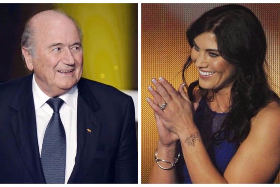 Fotballstjerne anklager Sepp Blatter for seksuell trakassering 