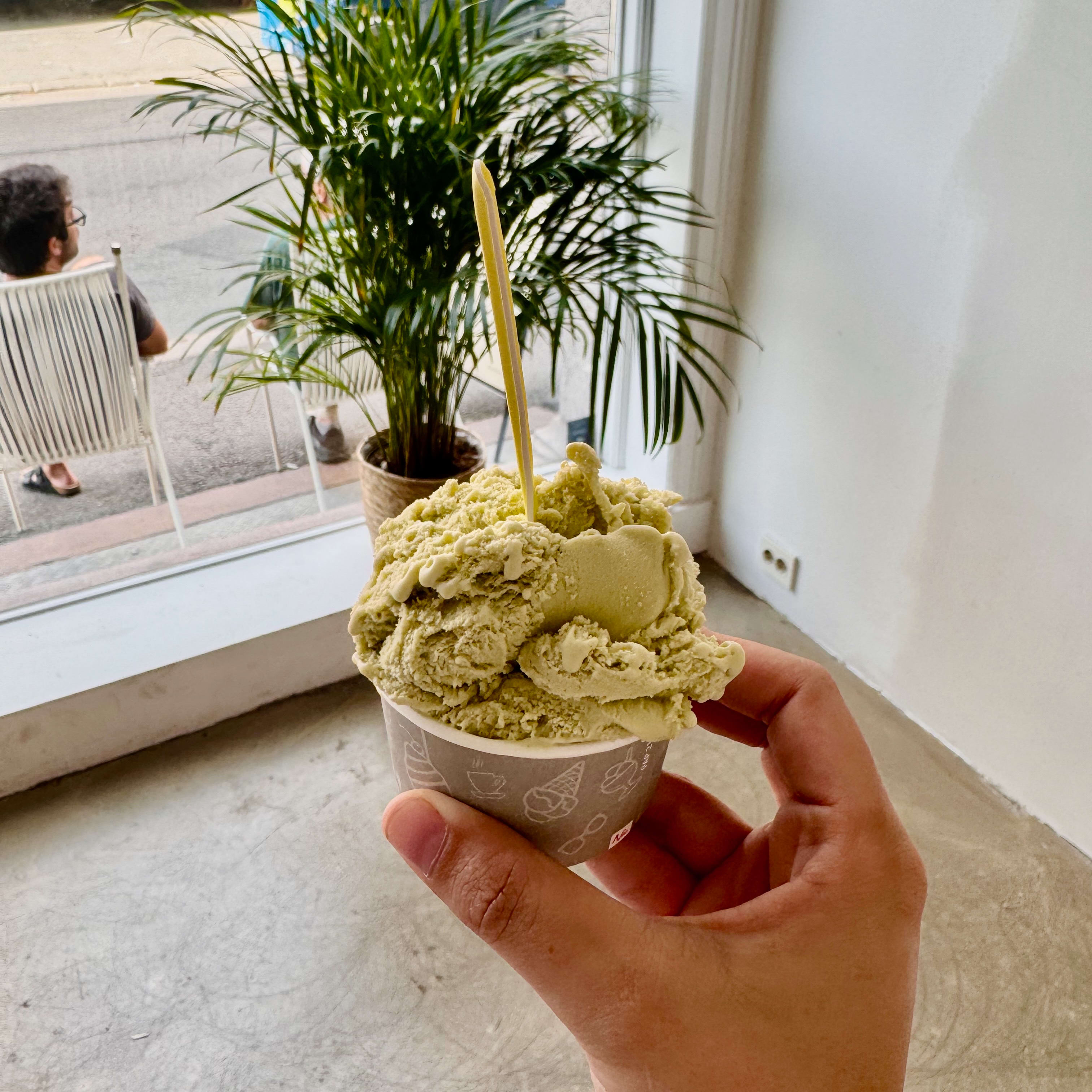 Skikkelig god pistasjis.