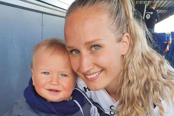 Maria Olsvik (27) var aldri på landslaget. Så kom lille Mikkel.