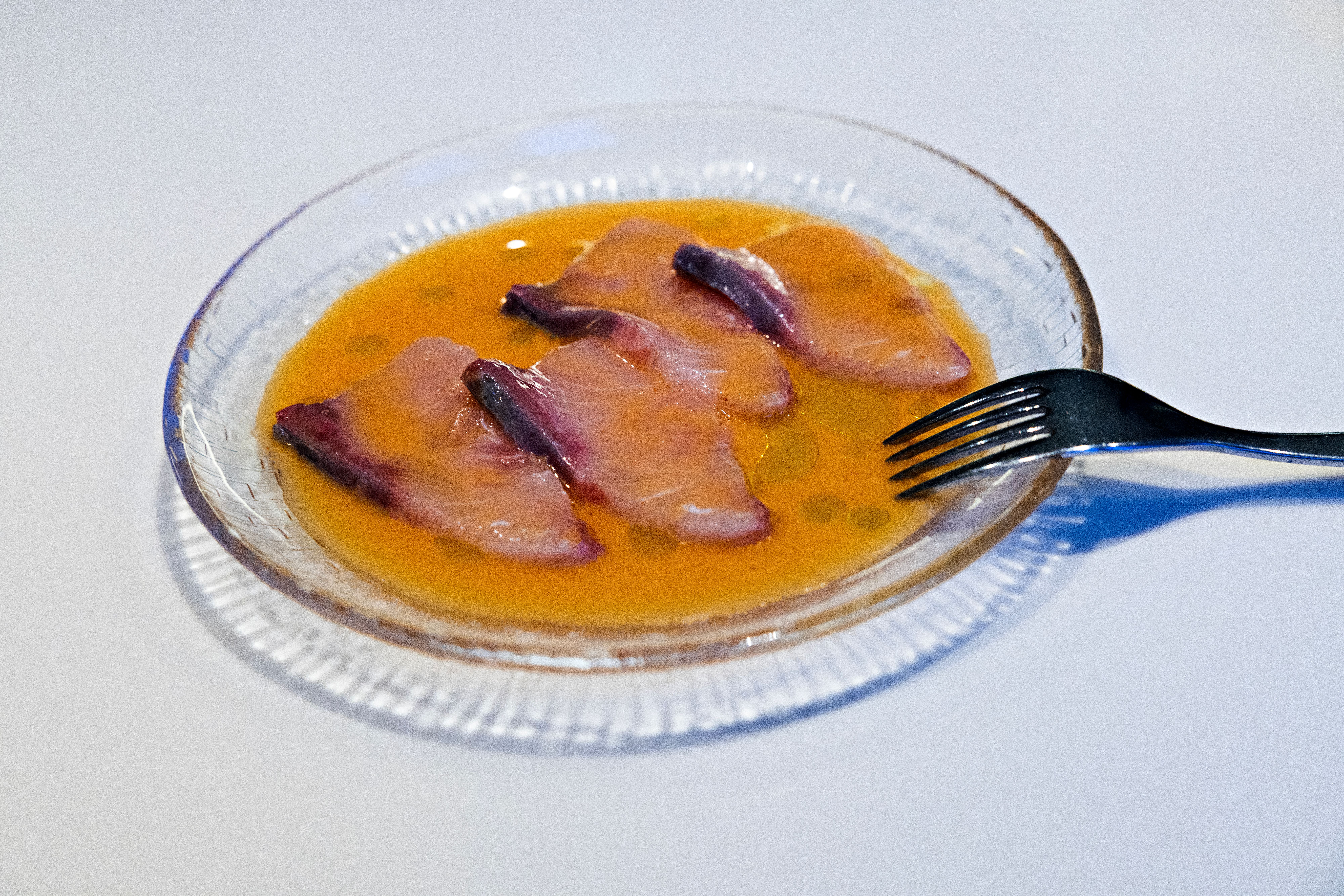 Hamachi-retten ser elegant ut og har godt sting.