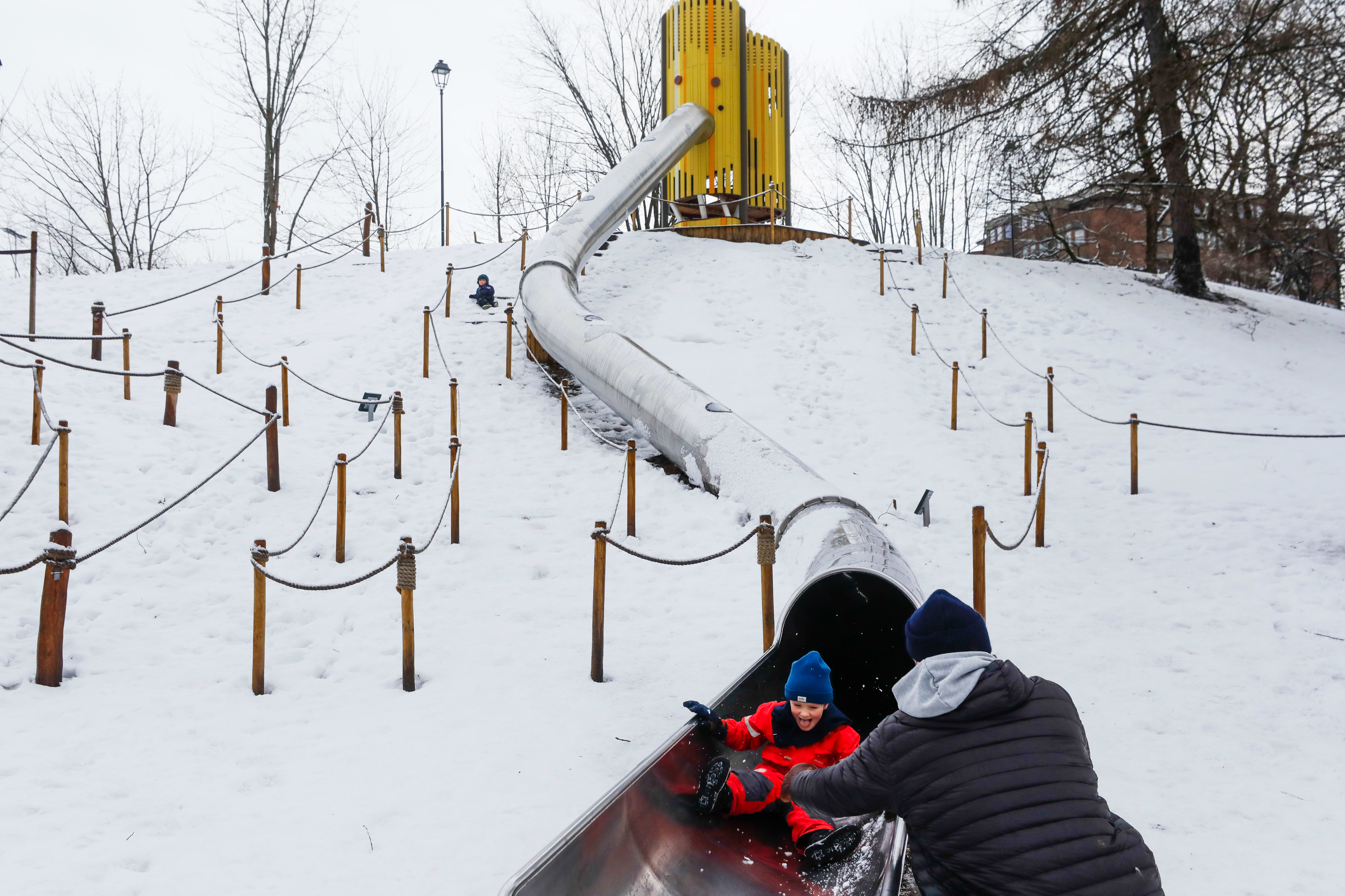 Norges lengste sklie må testes. 