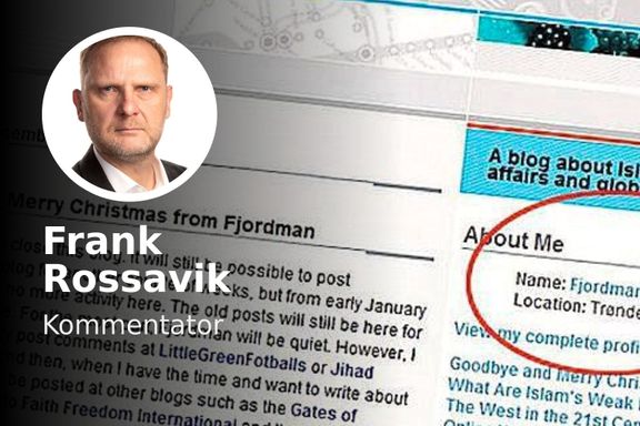 Bloggene inspirerte 22. juli-massakren. Bør «Fjordman» få spalteplass?