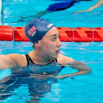 «Dømt» til å svømme mot tøffere konkurrenter - endte uten medalje