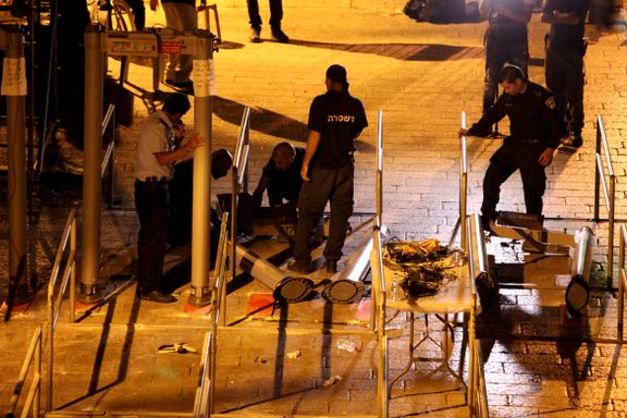  Israel har fjernet metalldetektorer på hellig høyde i Jerusalem