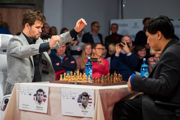 Hva er sjakkens fremtid? Ikke slik som dette, mener Magnus Carlsen.