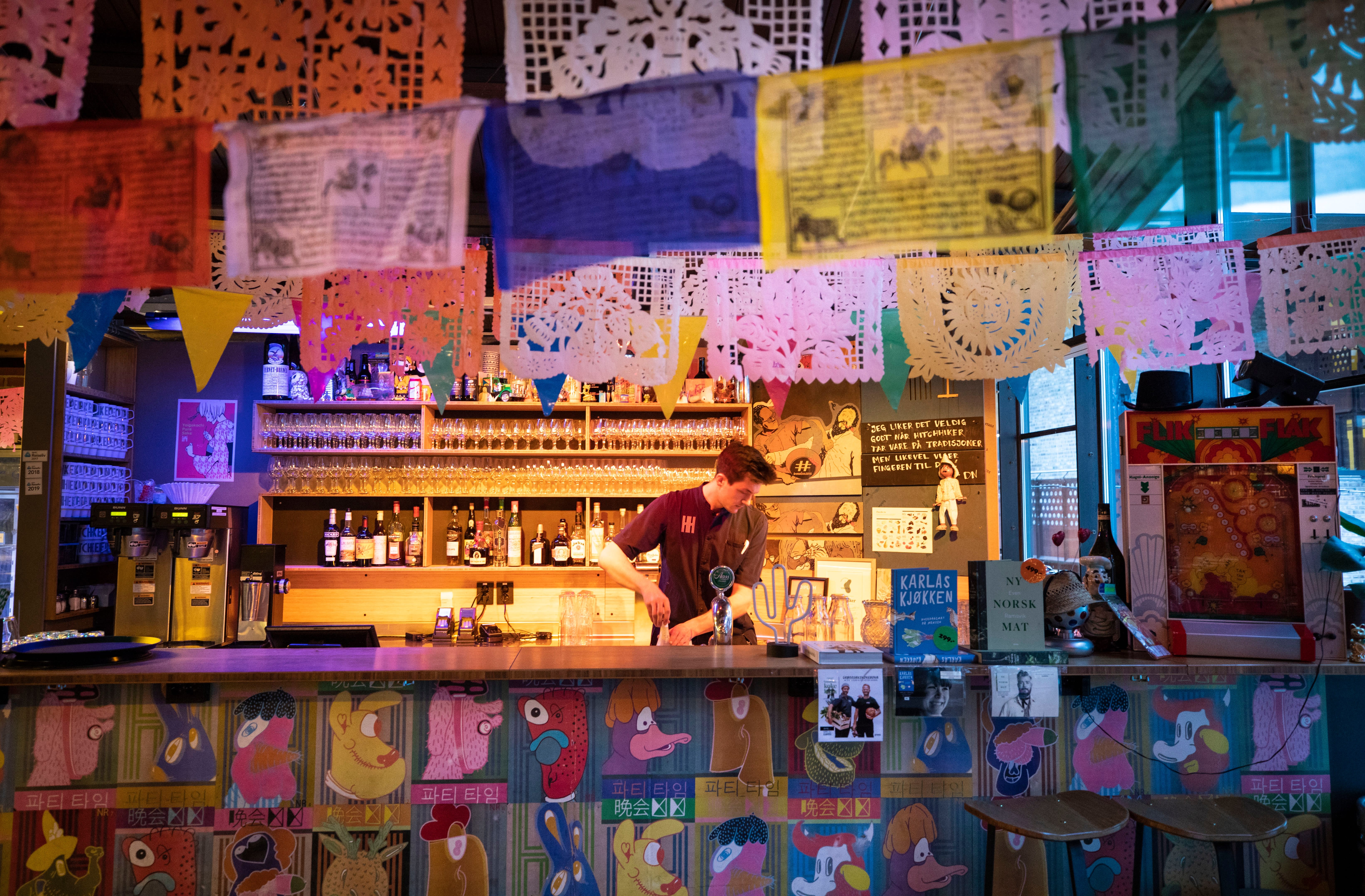 Hitchhiker byr på gatemat til en OK pris.