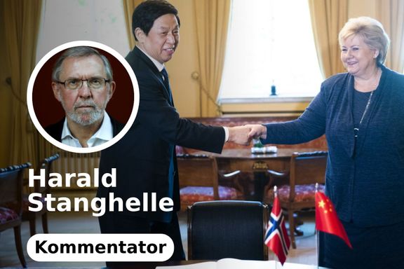 Kinas farlige takk til Norge