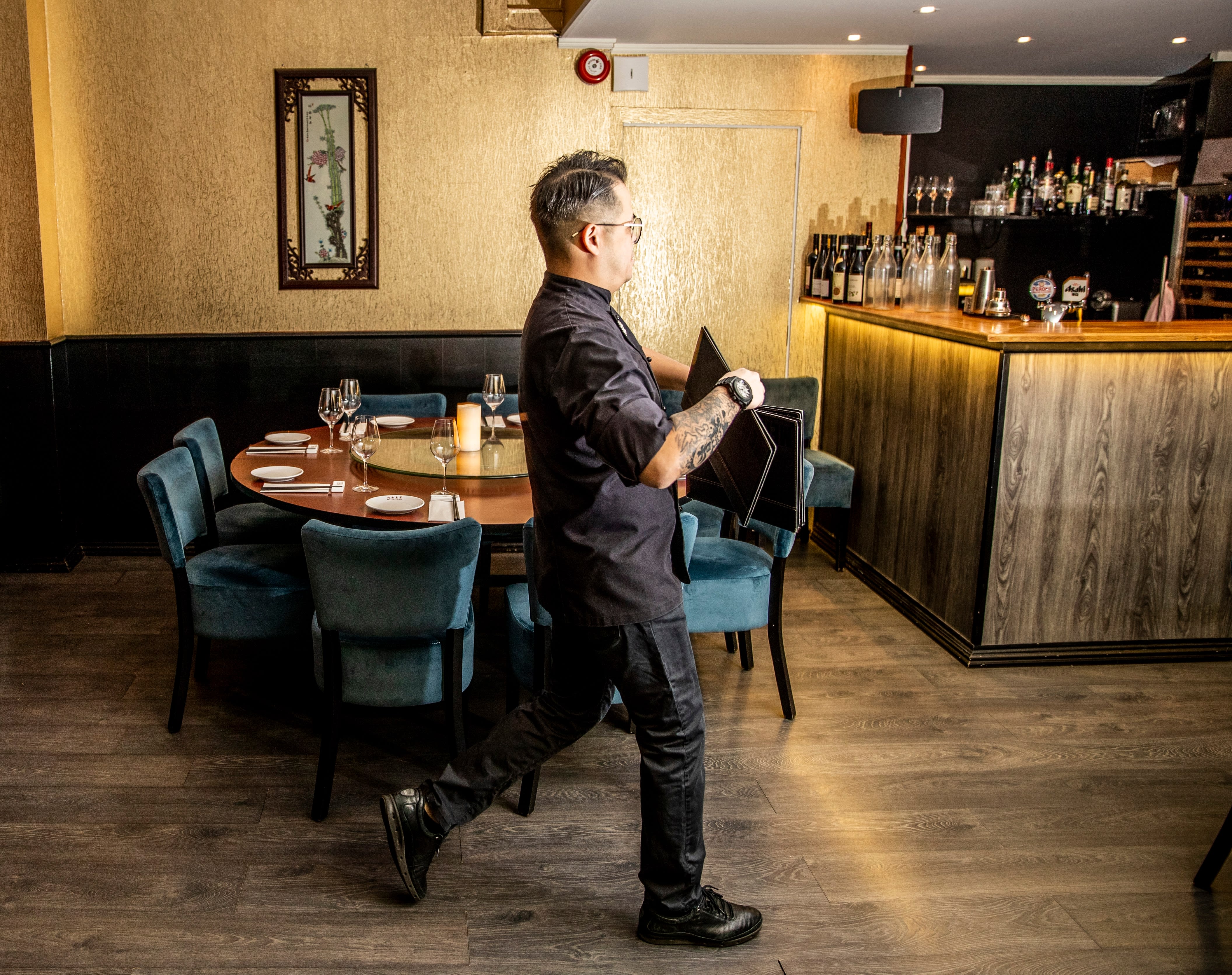 Lokalet har fått seg en oppussing siden vårt forrige besøk.