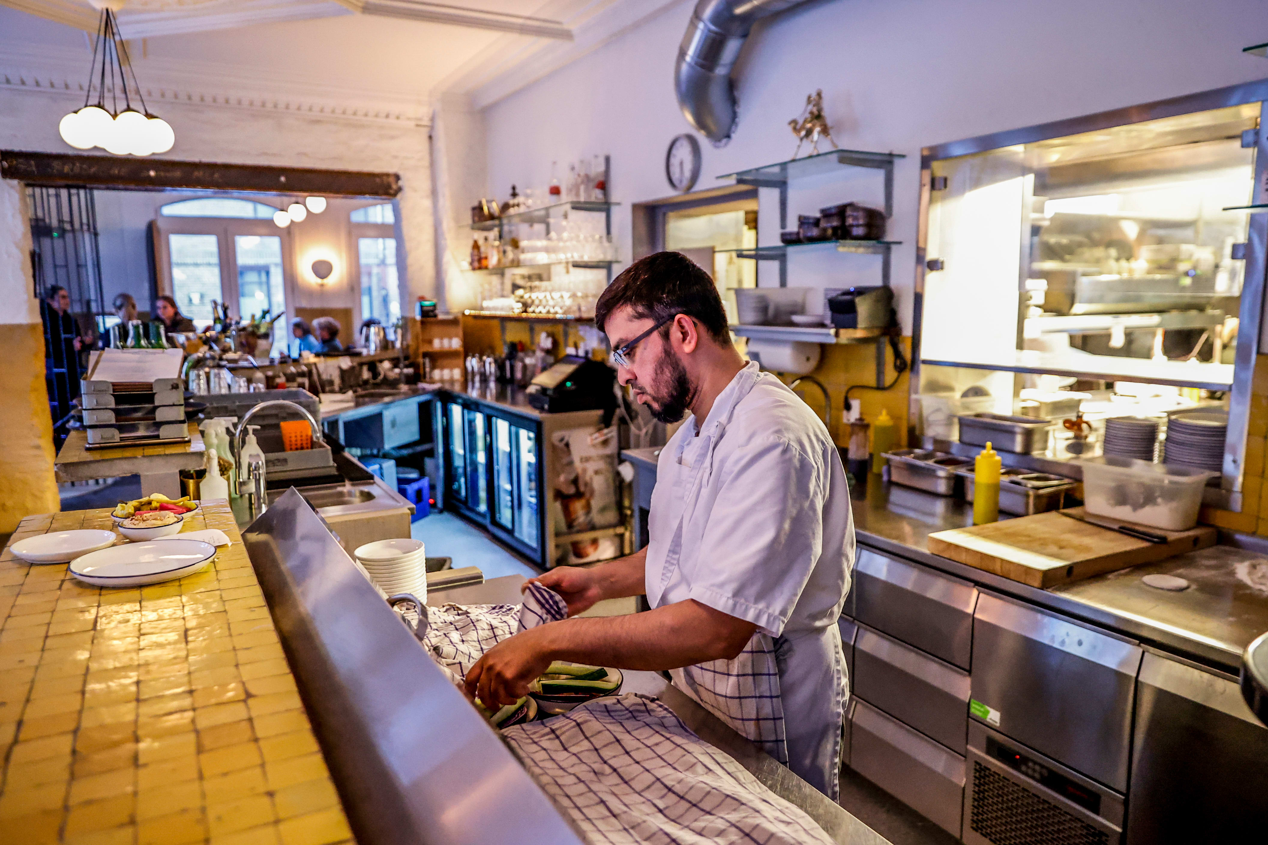Greit, men ikke overbevisende fra kjøkkenet. 